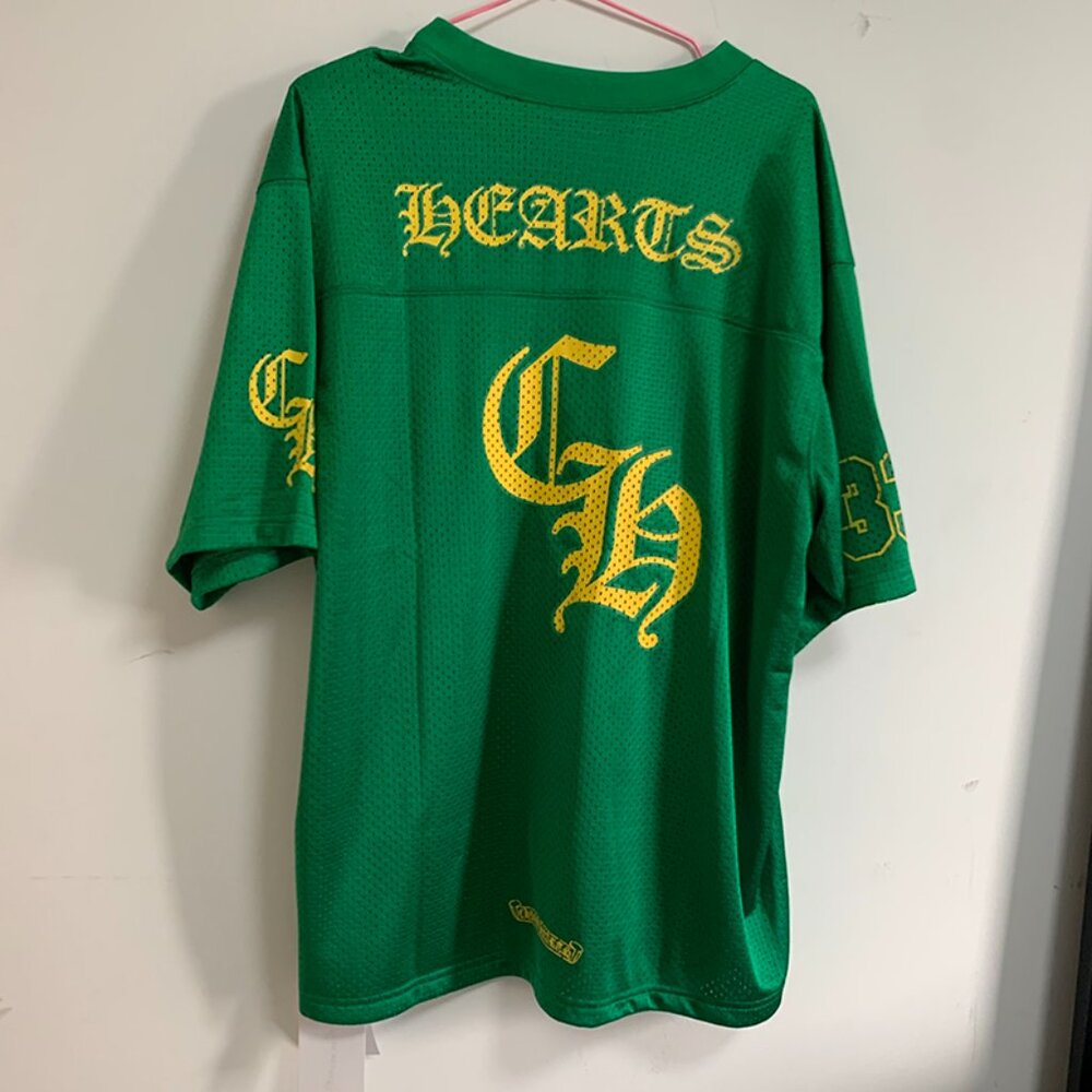 Chrome Hearts Green Short Sleeve Sports Mesh T-Shirt - Picture 7 of 8